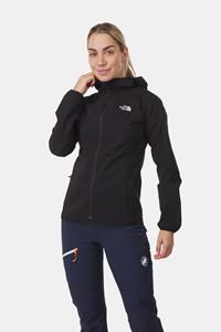 The North Face Softshell Dames Nimble Hoodie Zwart