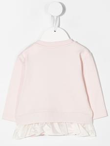 monclerenfant Moncler Enfant T-shirt met ruches - Roze