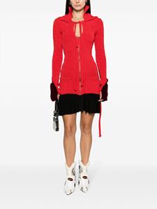 Ottolinger Tweekleurig vest - Rood