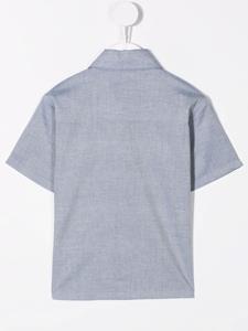 Knot Shirt met korte mouwen - Blauw