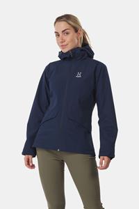 Haglöfs Husk Hardshell Jas Dames Donkerblauw