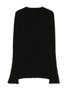 versacekids Versace Kids Ribgebreide trui - Zwart