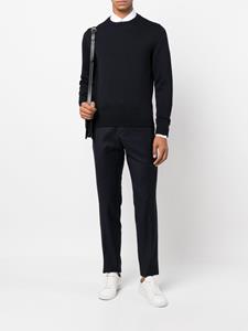 Zanone Trui met ronde hals - Blauw