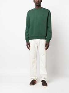 maisonkitsuné Maison Kitsuné Sweater met patch - Groen