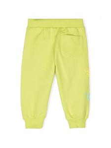 versacekids Versace Kids Trainingsbroek met logoprint - Groen