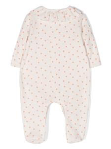 Knot Pyjama met bloemenprint - Beige