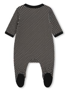 BOSS Kidswear Pyjama met print - Zwart