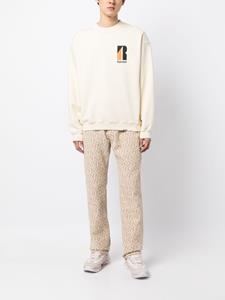 Represent Sweater met print - Beige