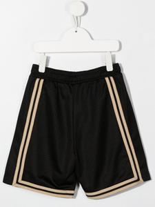 Palm Angels Kids Shorts met logoprint - Zwart