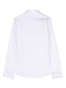 BOSS Kidswear Shirt met lange mouwen - Wit