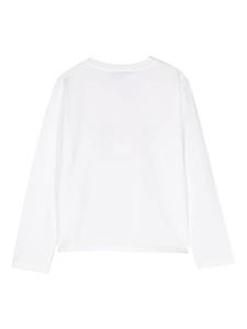 twinsetkids TWINSET Kids T-shirt met logo - Wit