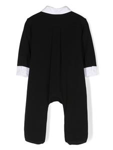 dolce&gabbanakids Dolce & Gabbana Kids Pyjama met geborduurd logo - Zwart