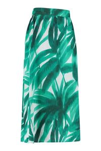 Studio Anneloes Female Rokjes Yfke Satin Palm Skirt 08954