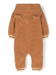 moschinokids Moschino Kids Pyjama met imitatie lamswol - Bruin