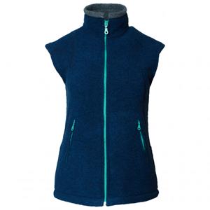 Reiff - Women's Fleeceweste Vail - Merinobodywarmer, blauw