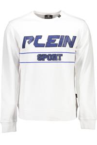 Philipp Plein Sport oranje vet logo witte trui