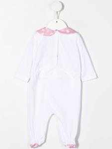 philipppleinjunior Philipp Plein Junior Romper met teddybeerprint - Wit