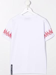 visionofsuperkids Vision Of Super Kids T-shirt met geborduurd logo - Wit