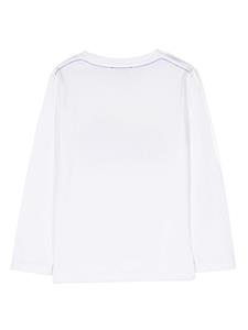 Marc Jacobs Kids T-shirt met logoprint - Wit