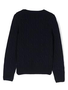 poloralphlaurenkids POLO RALPH LAUREN KIDS Kabelgebreide trui - Blauw