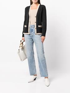 nililotan Nili Lotan Ribgebreid vest - Beige