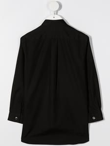 commedesgarçonsplaykids Comme Des Garçons Play Kids Shirt met logopatch - Zwart