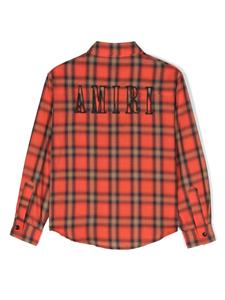 amirikids AMIRI KIDS Shirt met geborduurd logo - Rood