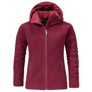 Schöffel  Women's Fleece Hoody Lakefield - Fleecevest, rood