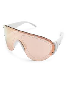monclereyewear Moncler Eyewear Zonnebril met oversized montuur - Wit