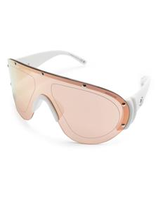 Moncler Eyewear Zonnebril met oversized montuur - Wit