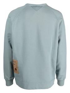 tenc Ten C Sweater met logopatch - Grijs