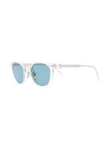 Prada Eyewear Zonnebril met rond montuur - Wit