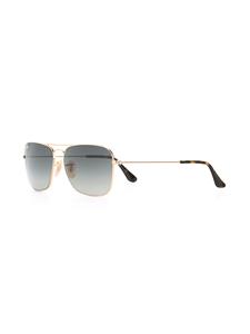 Ray-Ban vierkante zonnebril - Metallic