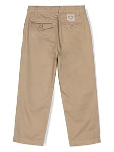 Ralph Lauren Kids Broek met geplooid detail - Bruin