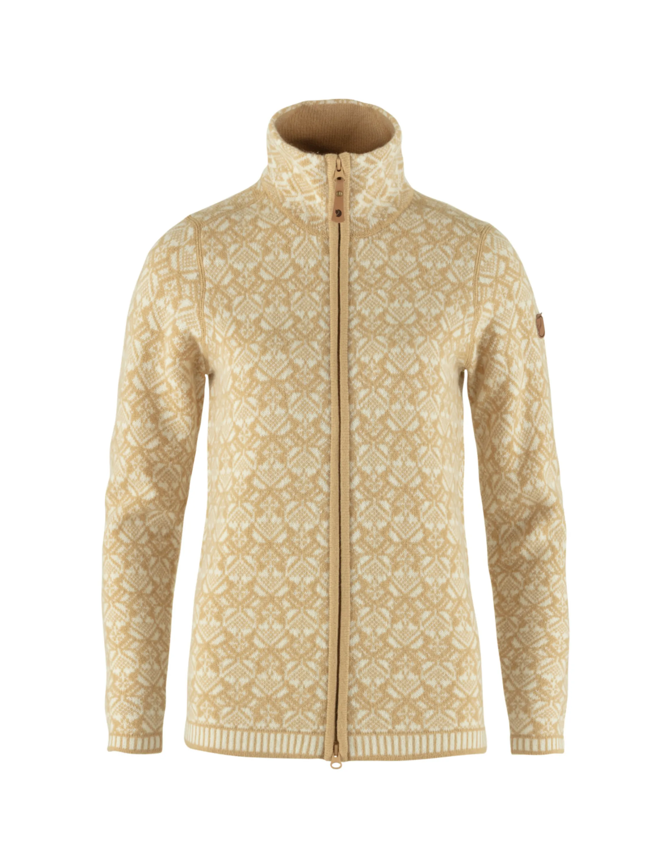 Fjallraven Snow Cardigan Dames (Maat - L, Kleur - Dune Beige)