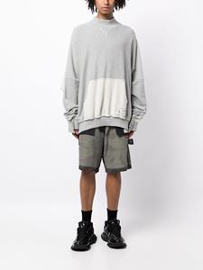 mostlyheardrarelyseen Mostly Heard Rarely Seen Sweater met afwerking - Grijs