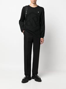 philippplein Philipp Plein Trui met ronde hals - Zwart