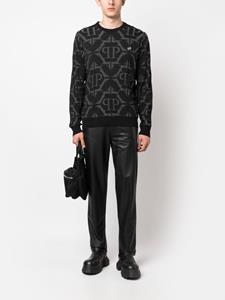 philippplein Philipp Plein Trui van wolmix - Zwart
