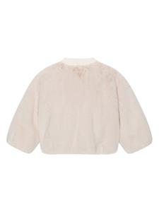 dolce&gabbanakids Dolce & Gabbana Kids Jack van imitatiebont - Beige