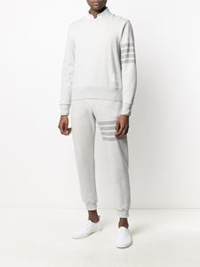 Thom Browne Sweater met 4 strepen - Grijs