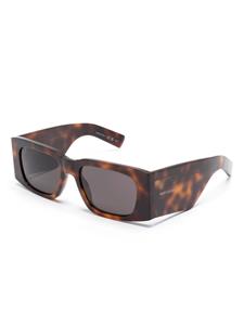 saintlaurenteyewear Saint Laurent Eyewear Zonnebril met rechthoekig montuur - Bruin
