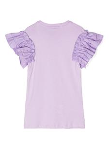 msgmkids MSGM Kids Jurk met ruches - Paars