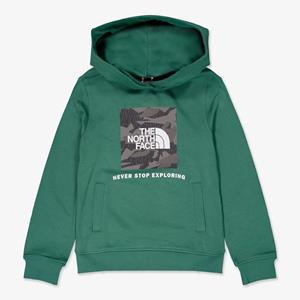 The north face Kids Box Hoodie Dark Sage/Asphalt Grey Rain Camo Print