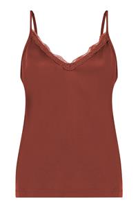 Studio Anneloes Vivie lace singlet brique