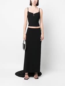 magdabutrym Magda Butrym Asymmetrische maxi-rok - Zwart