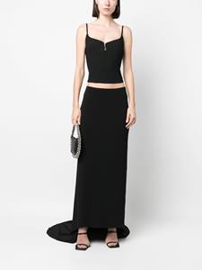 Magda Butrym Asymmetrische maxi-rok - Zwart