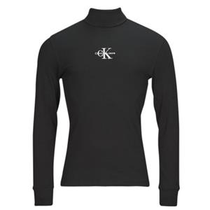 CALVIN KLEIN JEANS T-shirt met rolkraag en lange mouwen