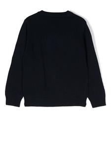 ilgufo Il Gufo Intarsia trui - Blauw