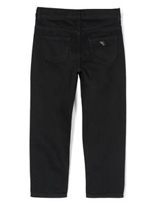 emporioarmanikids Emporio Armani Kids Chino met logoplakkaat - Blauw