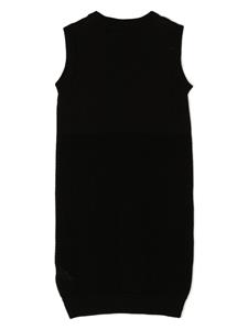 msgmkids MSGM Kids Mouwloze jurk - Zwart